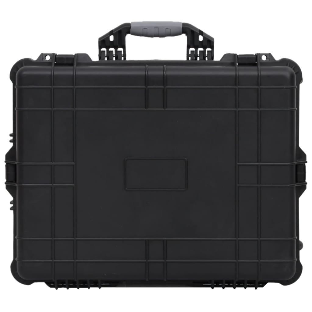 Wheeled Flight Case Black 63x50x23 cm PP