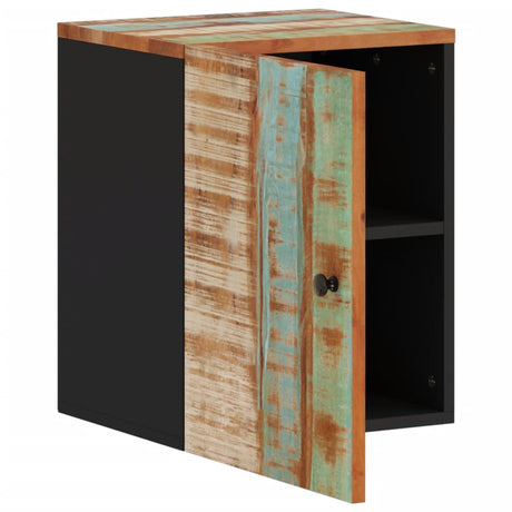 Bathroom Wall Cabinet 38x33x48 cm Solid Wood Reclaimed