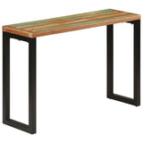 Console Table 110x35x75 cm Solid Wood Reclaimed