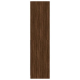 Wardrobe Brown Oak 100x50x200 cm Engineered Wood