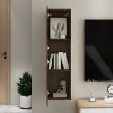 Wall-mounted TV Cabinet Brown Oak 30.5x30x110 cm