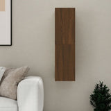 Wall-mounted TV Cabinet Brown Oak 30.5x30x110 cm