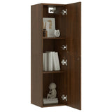 Wall-mounted TV Cabinet Brown Oak 30.5x30x110 cm