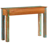 Console Table 110x30x75 cm Solid Wood Reclaimed