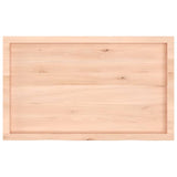 Wall Shelf 100x60x(2-6) cm Untreated Solid Wood Oak