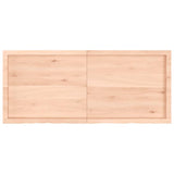 Wall Shelf 140x60x(2-6) cm Untreated Solid Wood Oak