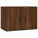 Wall-mounted TV Cabinets 2 pcs Brown Oak 57x34.5x40 cm