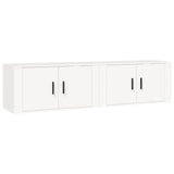 Wall-mounted TV Cabinets 2 pcs White 80x34.5x40 cm