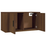 Wall-mounted TV Cabinets 2 pcs Brown Oak 80x34.5x40 cm