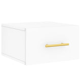 Wall-mounted Bedside Cabinet White 35x35x20 cm