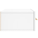 Wall-mounted Bedside Cabinets 2 pcs White 35x35x20 cm