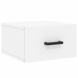 Wall-mounted Bedside Cabinets 2 pcs White 35x35x20 cm