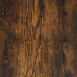 Wall Cabinet Smoked Oak 60x31x70 cm Engineered Wood