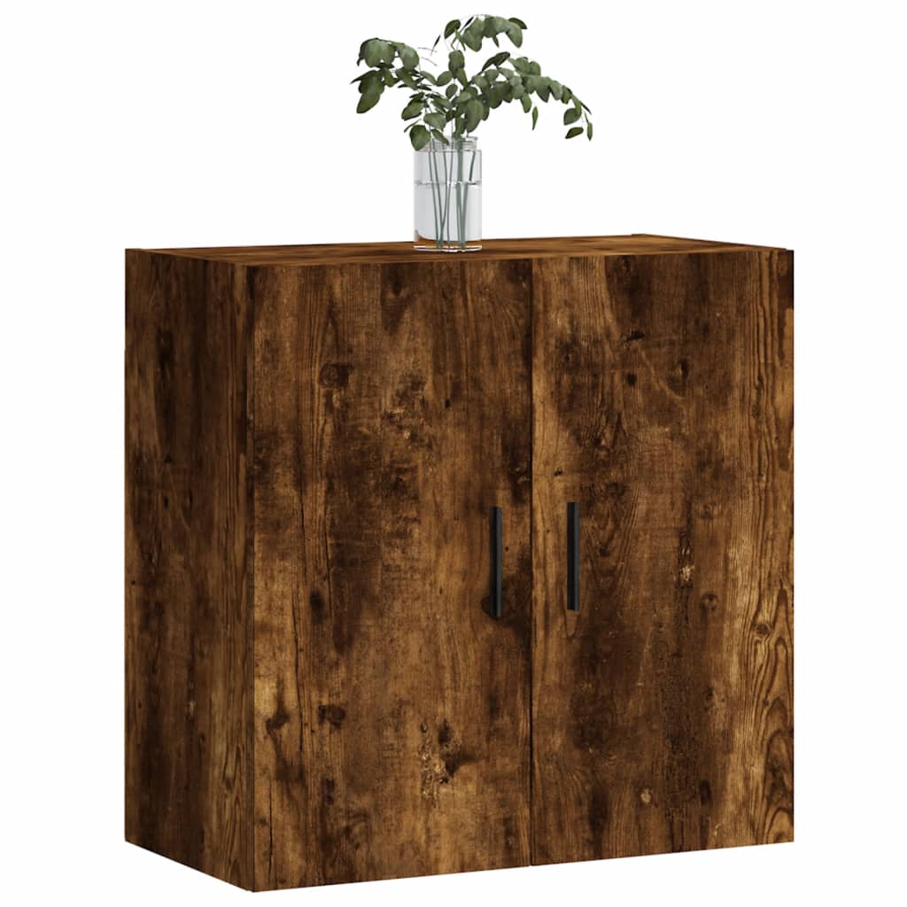 Wall Cabinet Smoked Oak 60x31x60 cm Engineered Wood