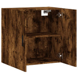 Wall Cabinet Smoked Oak 60x31x60 cm Engineered Wood