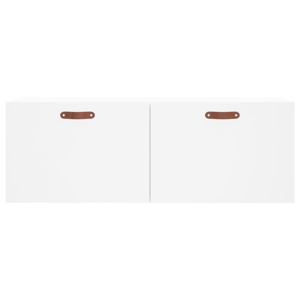 Wall Cabinet White 100x36.5x35 cm Engineered Wood