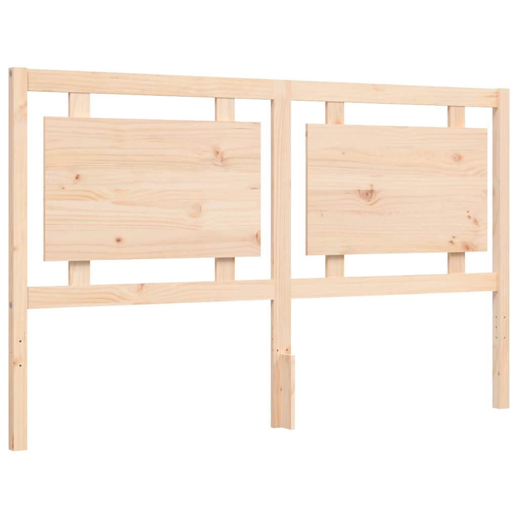 Bed Frame without Mattress 160x200 cm Solid Wood Pine