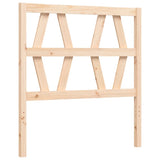 Bed Frame without Mattress Single Solid Wood Pine