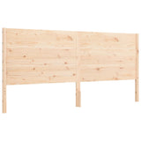 Bed Frame without Mattress 200x200 cm Solid Wood Pine