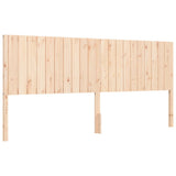 Bed Frame without Mattress 200x200 cm Solid Wood Pine