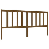 Bed Frame without Mattress Honey Brown 200x200 cm Solid Wood Pine