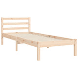 Bed Frame without Mattress Small Single Solid Wood