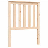 Bed Frame without Mattress Small Single Solid Wood