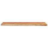 Wall Shelf 120x30x2.5 cm Rectangular Solid Wood Acacia Live Edge