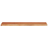 Wall Shelf 110x30x3.8 cm Rectangular Solid Wood Acacia Live Edge