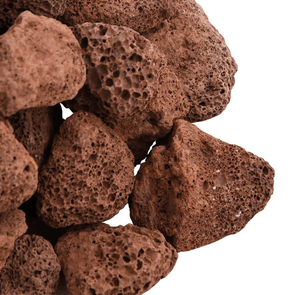 Volcanic Rocks 10 kg Red 3-5 cm