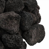 Volcanic Rocks 25 kg Black 3-5 cm