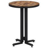 Bistro Table Round Ø55x76 cm Solid Reclaimed Teak