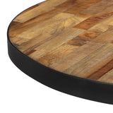 Coffee Table Round Ø55x40 cm Solid Reclaimed Teak