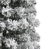 Artificial Hinged Christmas Tree with Flocked Snow 150 cm