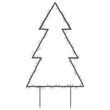 Christmas Light Decoration with Spikes Tree 115 LEDs 90 cm