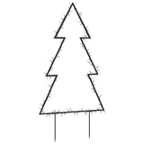 Christmas Light Decoration with Spikes Tree 115 LEDs 90 cm