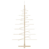 Wooden Christmas Tree for Decoration 150 cm Solid Wood Pine