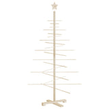 Wooden Christmas Tree for Decoration 150 cm Solid Wood Pine