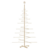 Wooden Christmas Tree for Decoration 180 cm Solid Wood Pine