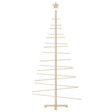 Wooden Christmas Tree for Decoration 180 cm Solid Wood Pine