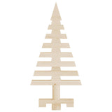 Wooden Christmas Tree for Decoration 60 cm Solid Wood Pine