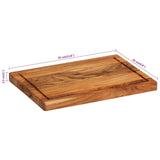 Chopping Board 35x25x2.5 cm Solid Wood Acacia