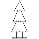 Metal Christmas Tree for Decoration Black 60 cm