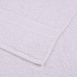 Washcloths 4 pcs White 15x21 cm 360 gsm 100% Cotton