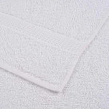 Washcloths 10 pcs White 15x21 cm 360 gsm 100% Cotton