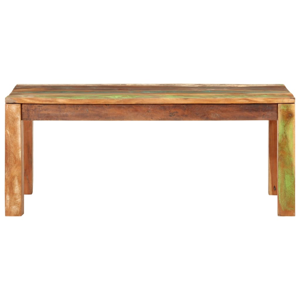 Coffee Table 100x55x40 cm Solid Reclaimed Wood