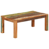 Coffee Table 100x55x40 cm Solid Reclaimed Wood