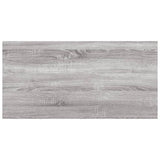 Wall Shelves 4 pcs Grey Sonoma 40x20x1.5 cm Engineered Wood