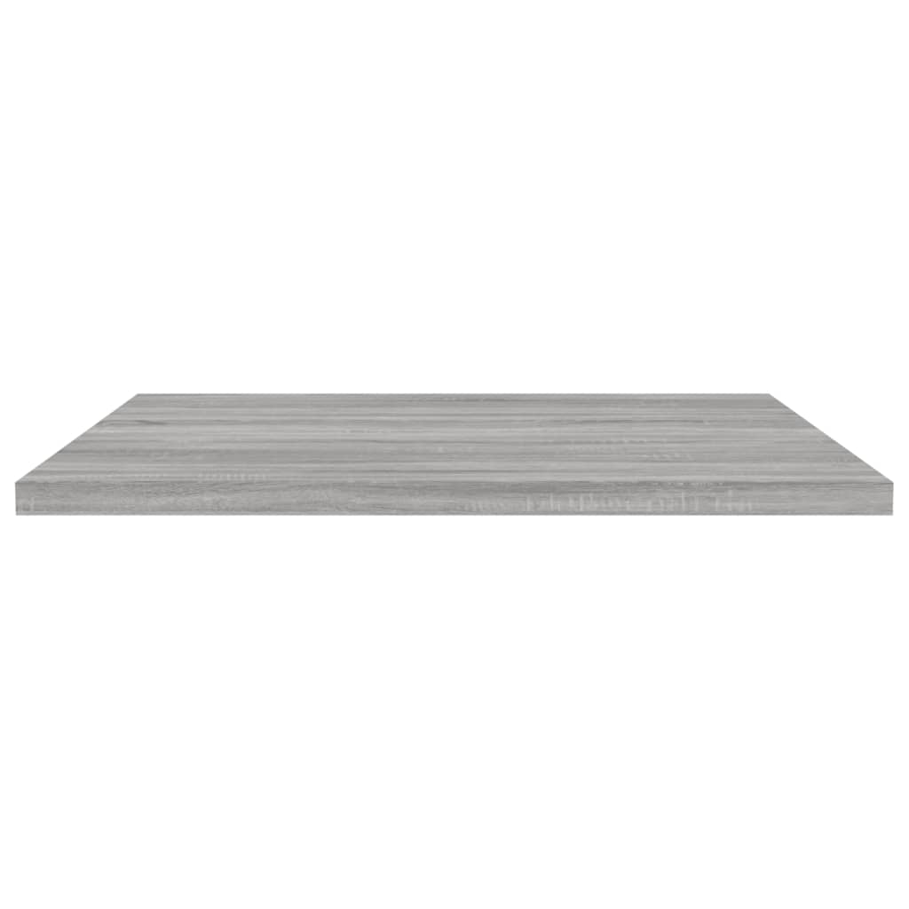 Wall Shelves 4 pcs Grey Sonoma 40x50x1.5 cm Engineered Wood