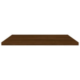 Wall Shelves 4 pcs Brown Oak 40x50x1.5 cm Engineered Wood